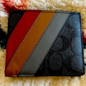 Mens coach wallet